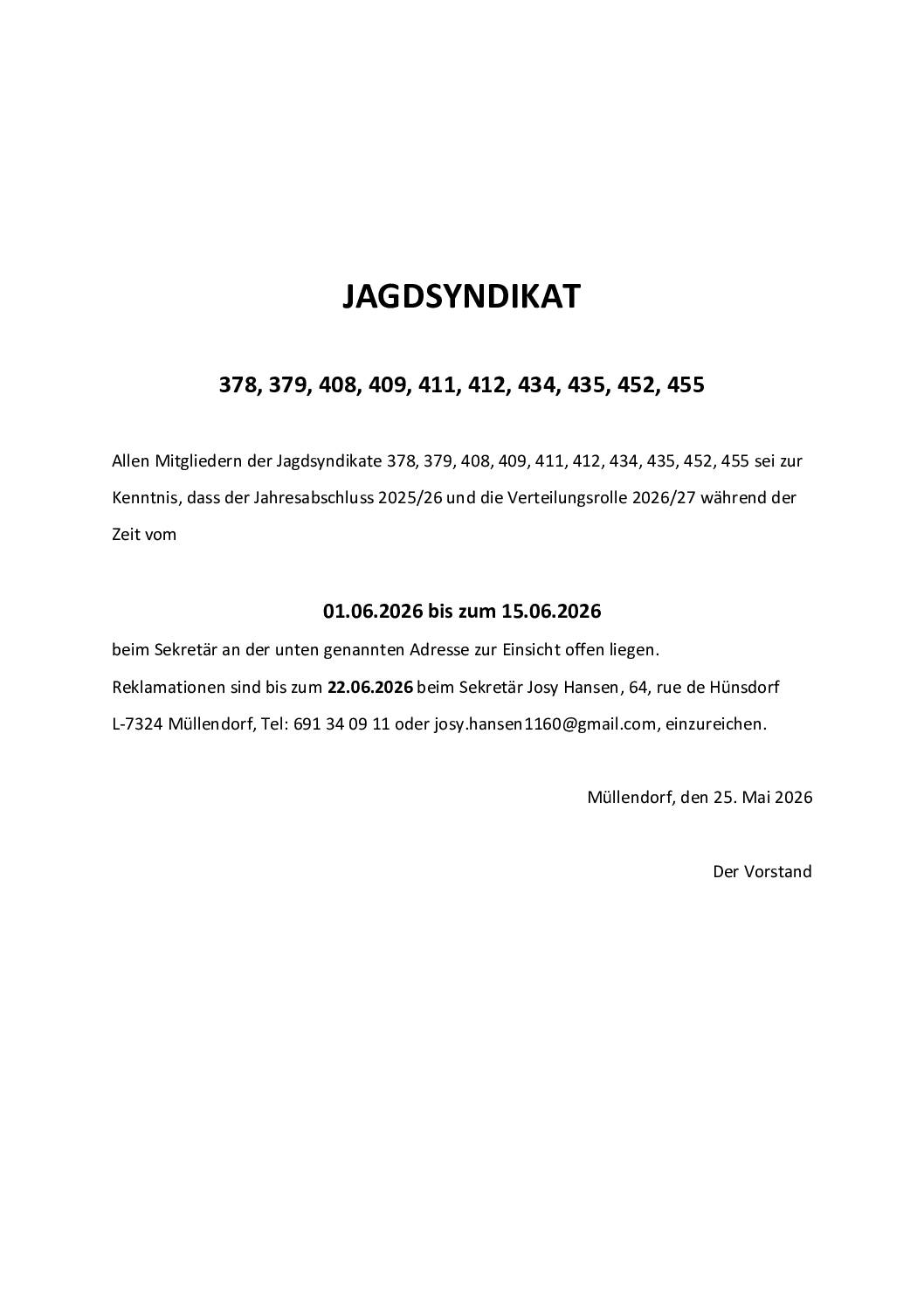 Jagdsyndikat