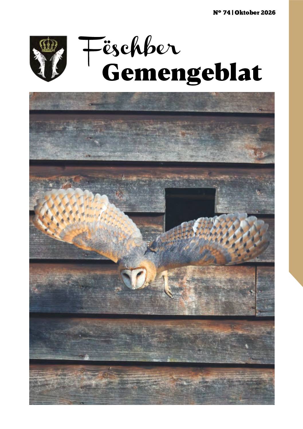 Oktober 2026 Gemengeblat No.74